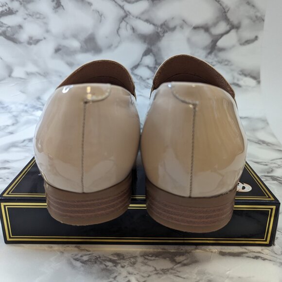 Halogen Loafers | Patent Leather | Nude | Size 12 - Picture 5 of 5